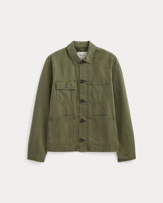 The Denim Utility Jacket | Garment-Dyed Kalamata