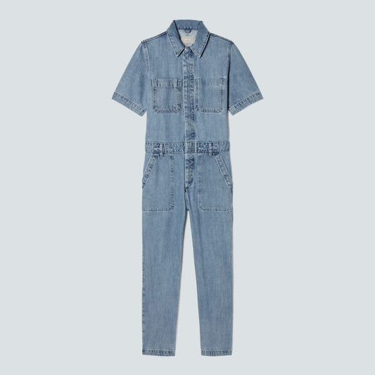 The Supersoft Jean Coverall | Shallow Water