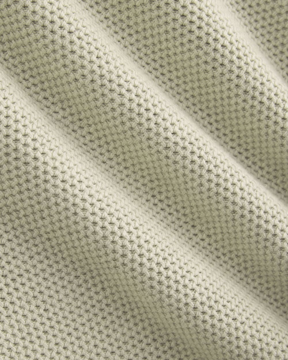 The Cotton Honeycomb Square Crew | Heathered Oat