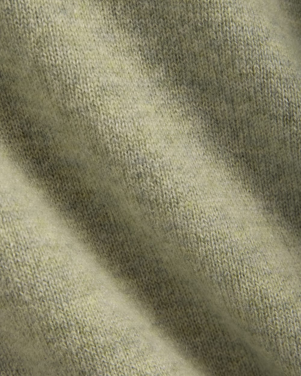 The Classic Crew in Cashmere | Light Heathered Moss