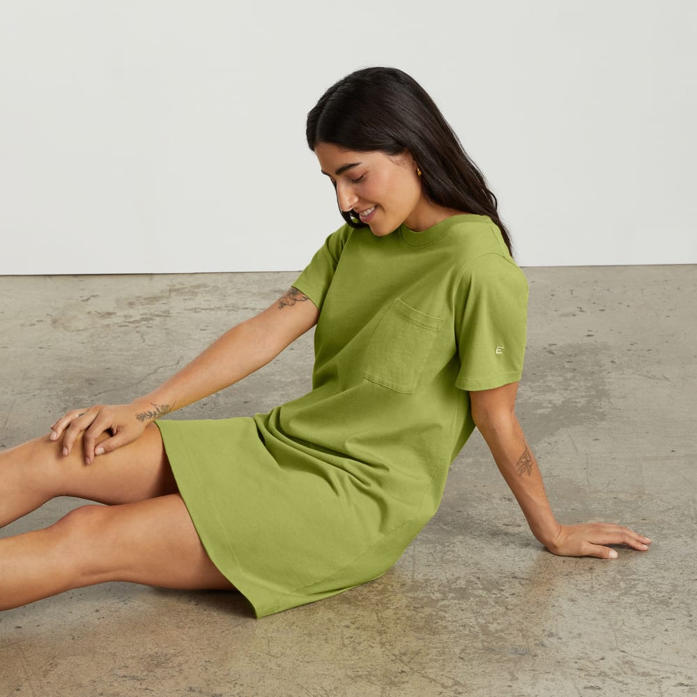 The Organic Cotton Weekend Tee Dress | Pepper