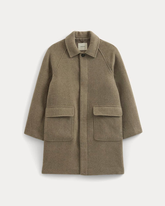 ReWool Car Coat | Heather Taupe