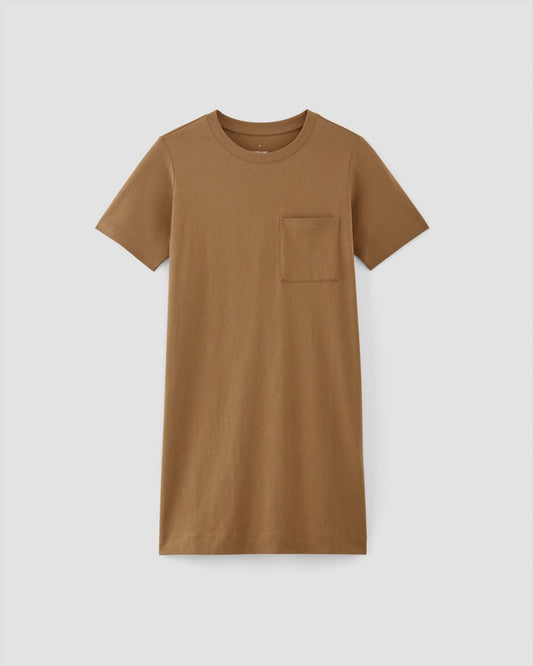 The Organic Cotton Weekend Tee Dress | Toasted Coconut