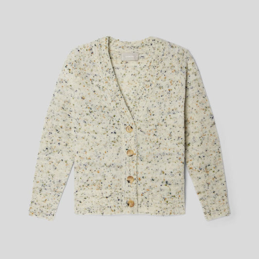 The Confetti Cardigan | Seafoam Green Multi