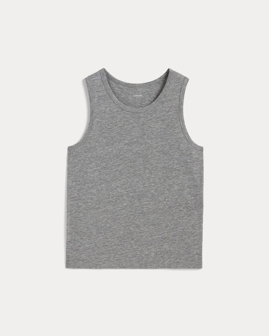 The Rec Performance Tank | Heathered Grey