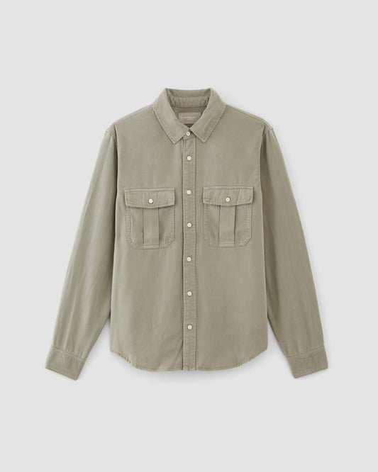 The Utility Shirt Jacket in Buttersoft | Sage Green