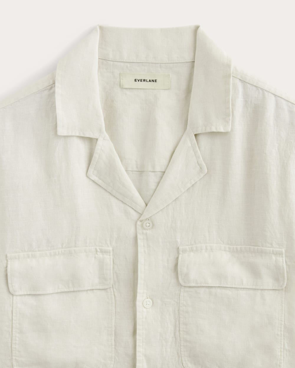 The Resort Shirt in Linen | Natural Chambray