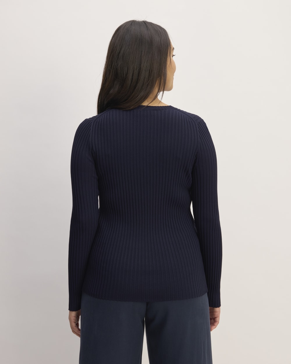 The Viscose Knit Crew | Navy