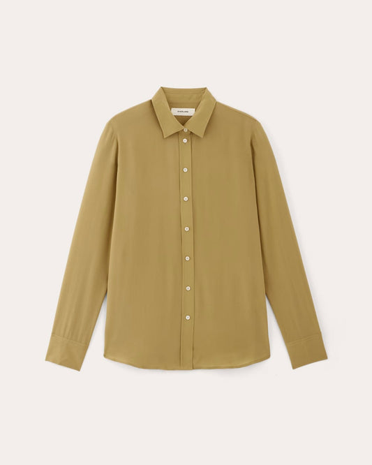The Must-Have Shirt in Washable Silk | Fennel Seed