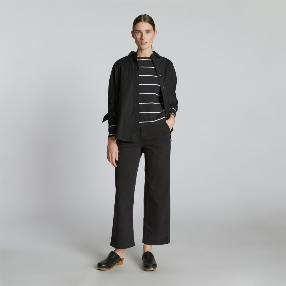 The Mariner Tee | Black / Canvas