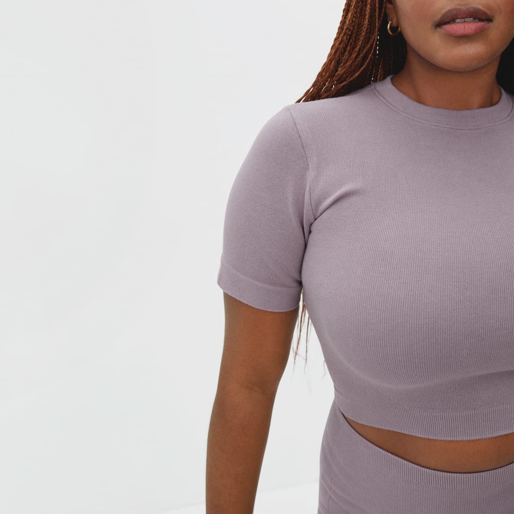 The Seamless Tee | Dusty Lavender