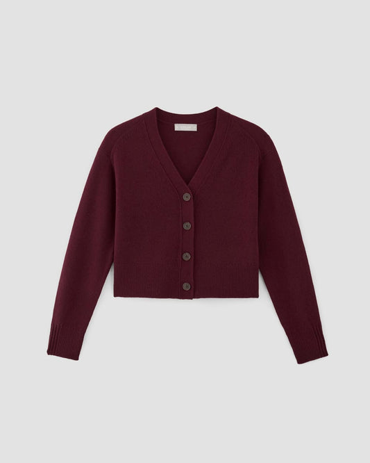 The Cashmere Cardigan | Brandy