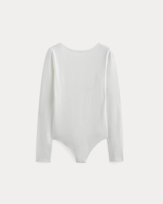 The Form Ballet Bodysuit | White