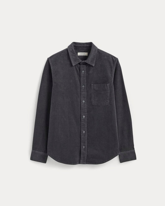 The Classic Shirt in Corduroy | Graphite