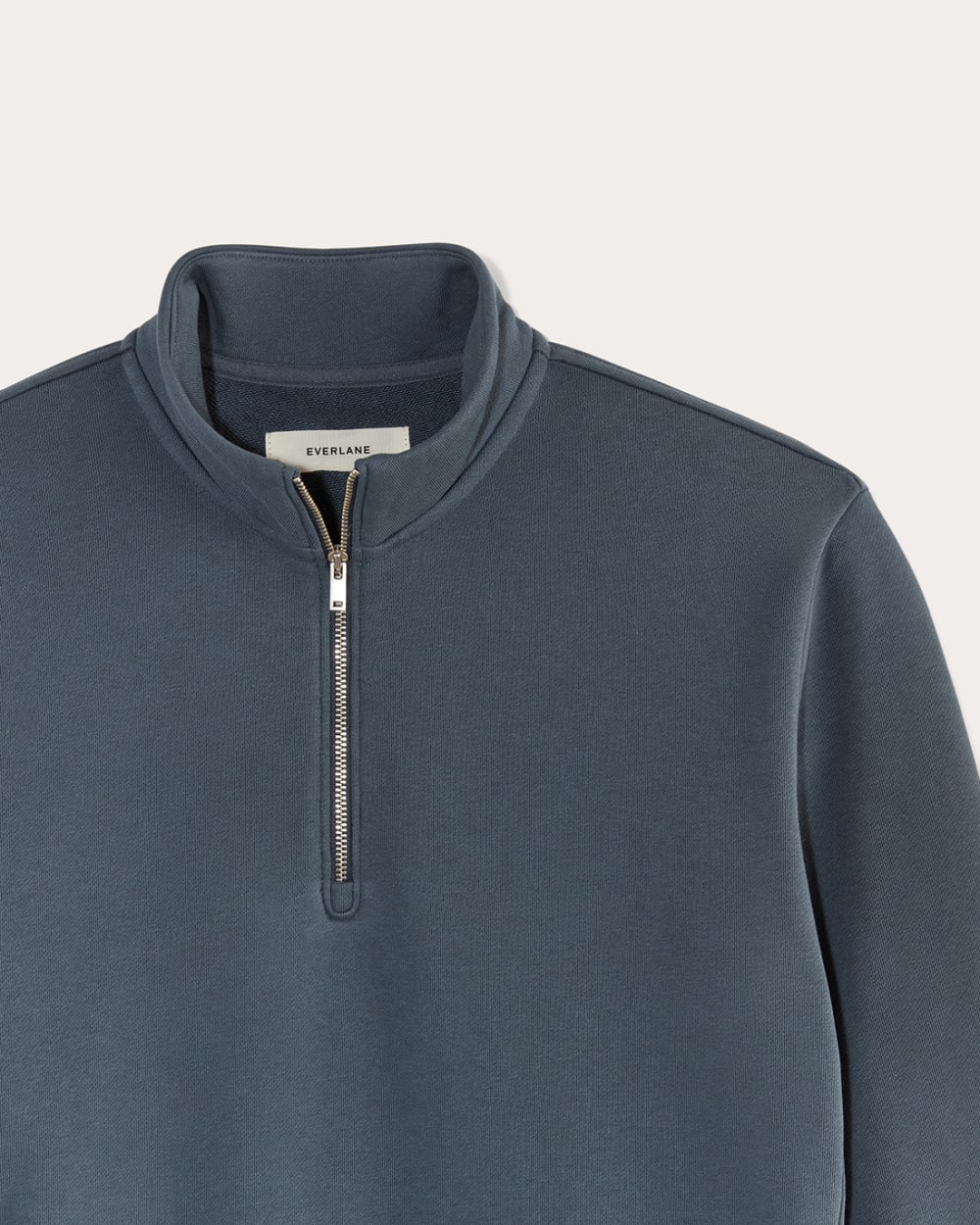 The Off-Duty Terry Quarter-Zip | Midnight Navy