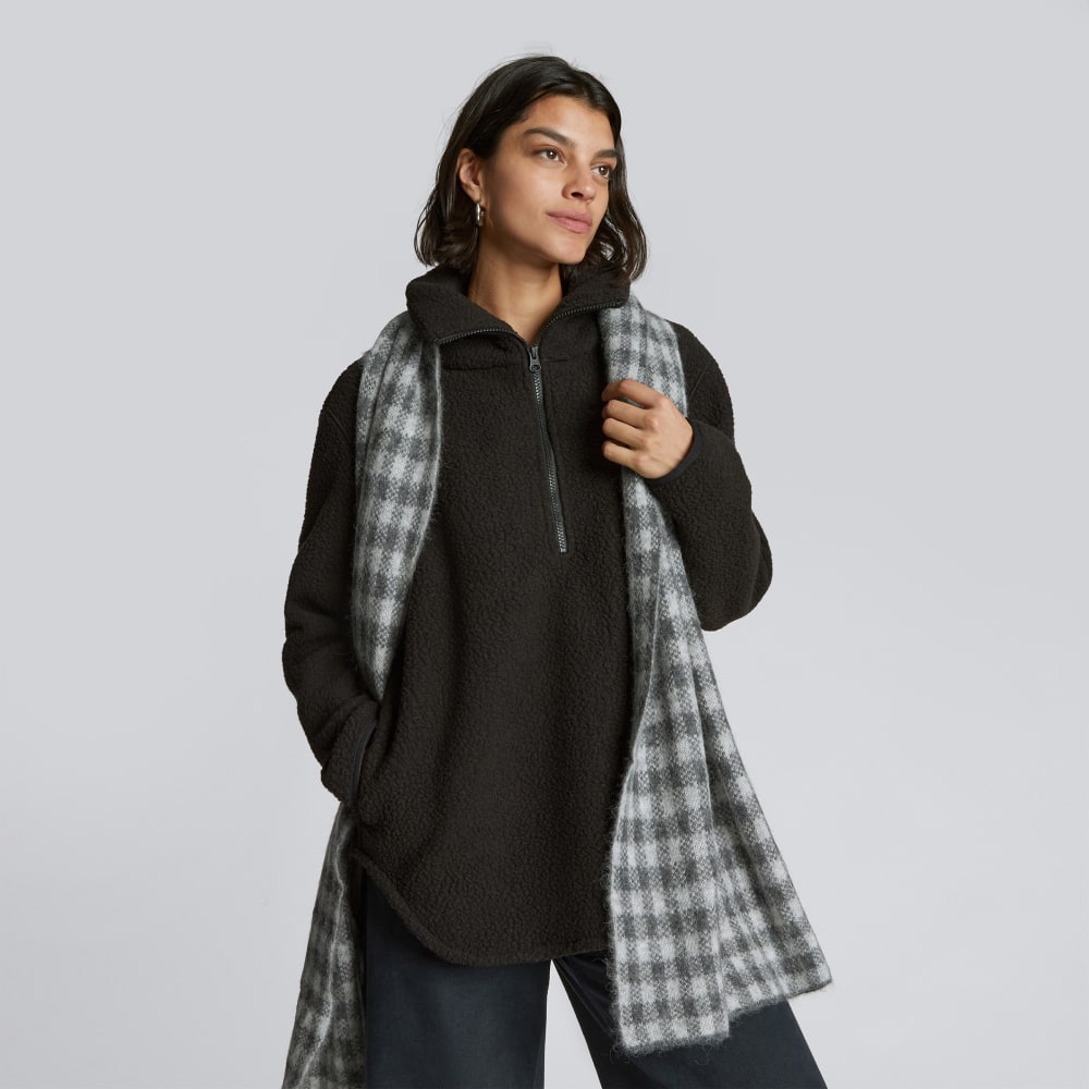 The ReNew Fleece Half-Zip | Black