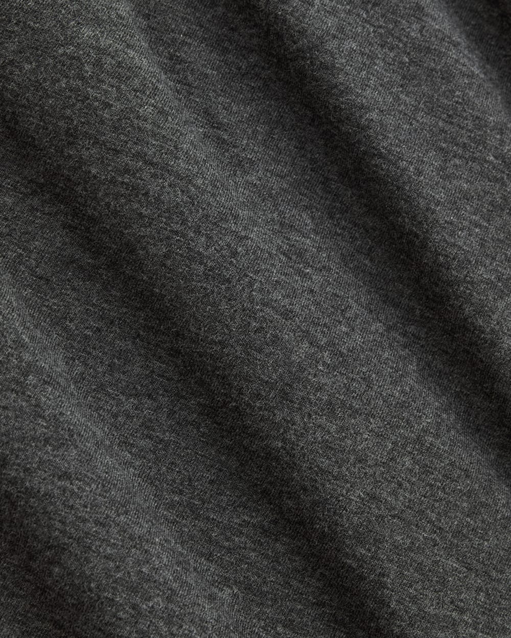 The Slim Crew in Essential Cotton | Heathered Soot