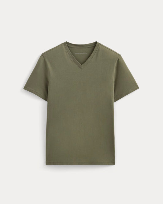 The Essential Organic V-Neck Tee | Kalamata