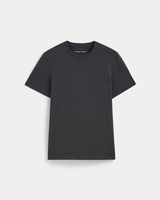 The Essential Organic Crew | Washed Black