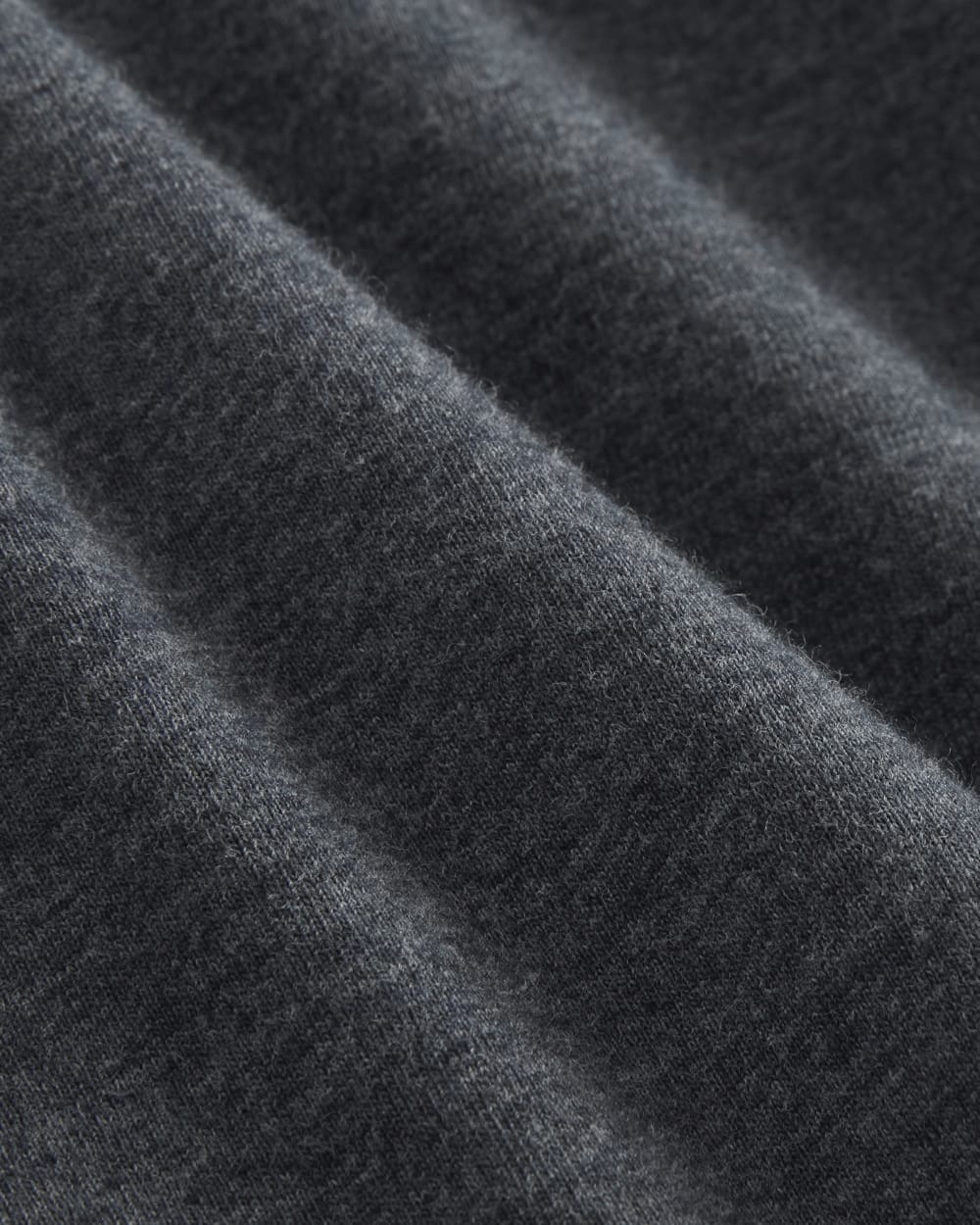 The Essential Organic Crew | Heather Deep Navy