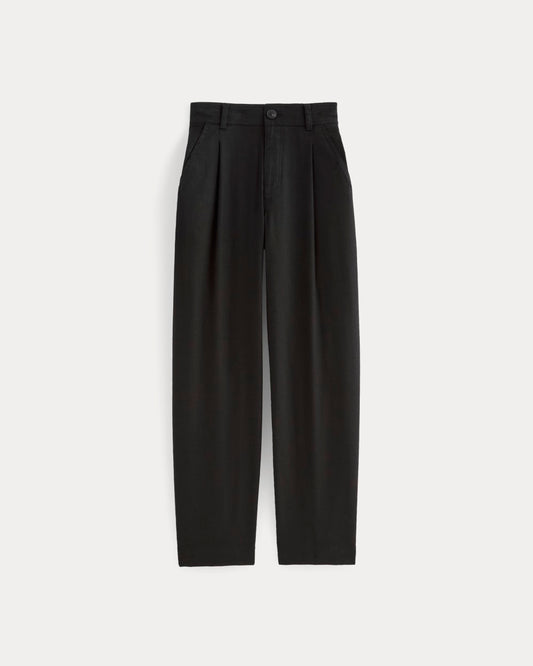 The Everywhere Pant in Stretch Linen | Black