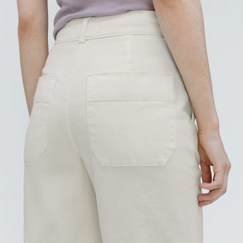 The Organic Wide-Leg Pant | Bone