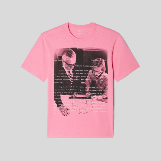 The Everyone Recycled Graphic Tee | Carnation Pink