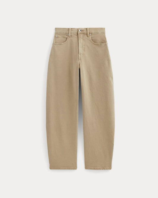 The Way-High® Curve Jean | Garment-Dyed Tan | 27 Inseam