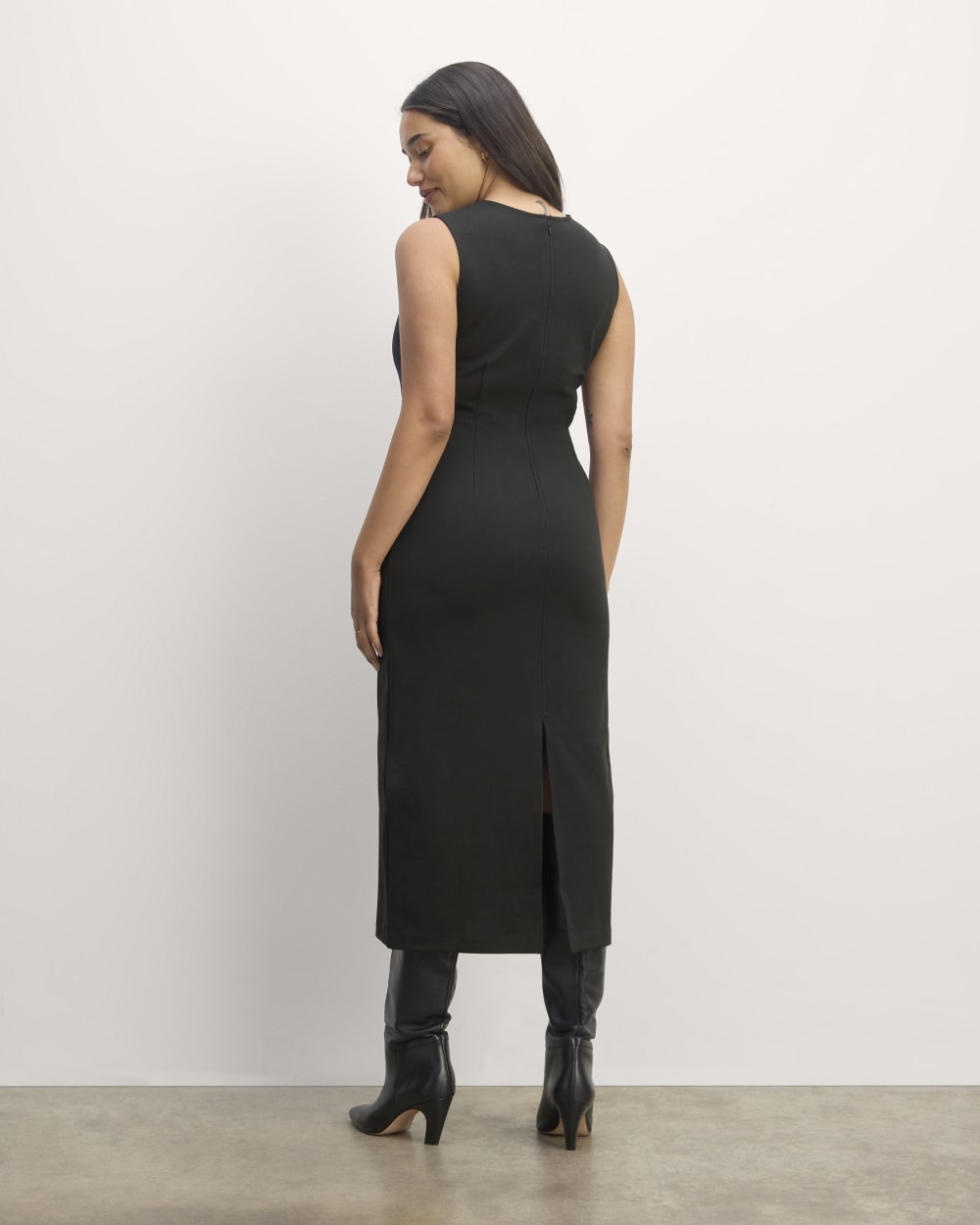 The Dream '90s Midi Dress | Black