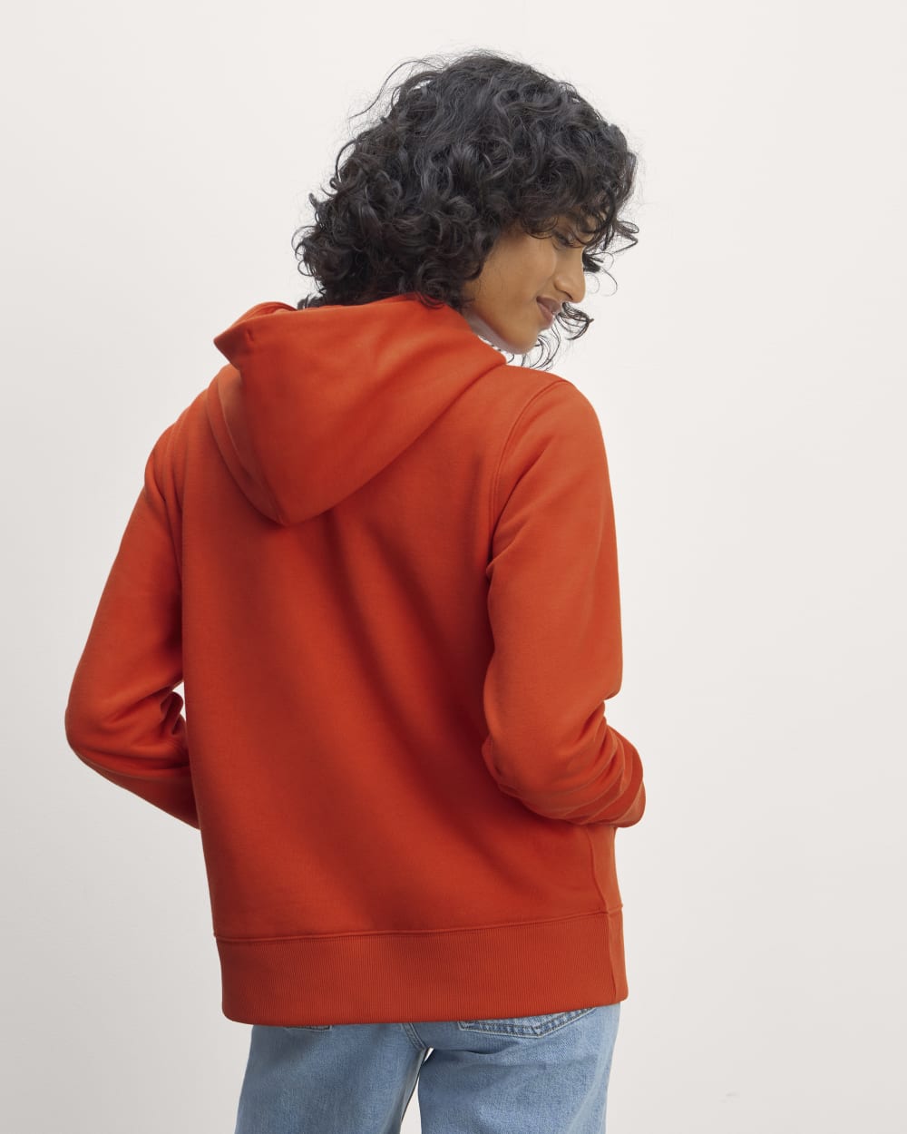 The Off-Duty Terry Hoodie | Poppy Red
