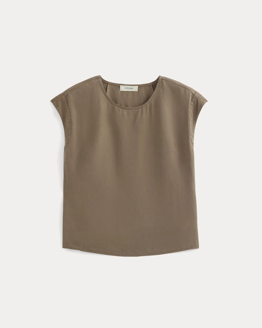 The Muscle Top in Butterlite | Deep Taupe