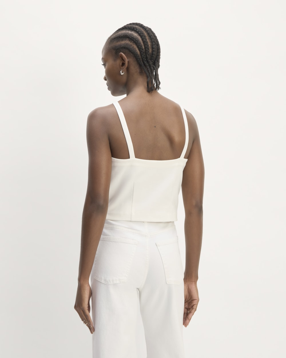 The Dream High-Neck Tank | Bone