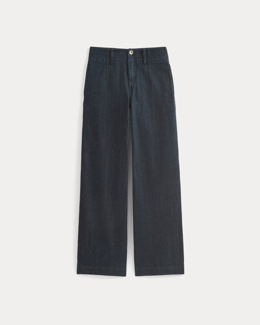 The Mid-Rise Trouser Jean | Tungsten Rinse