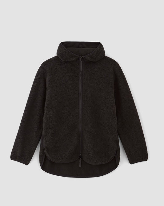 The ReNew Fleece Full-Zip Hoodie | Black