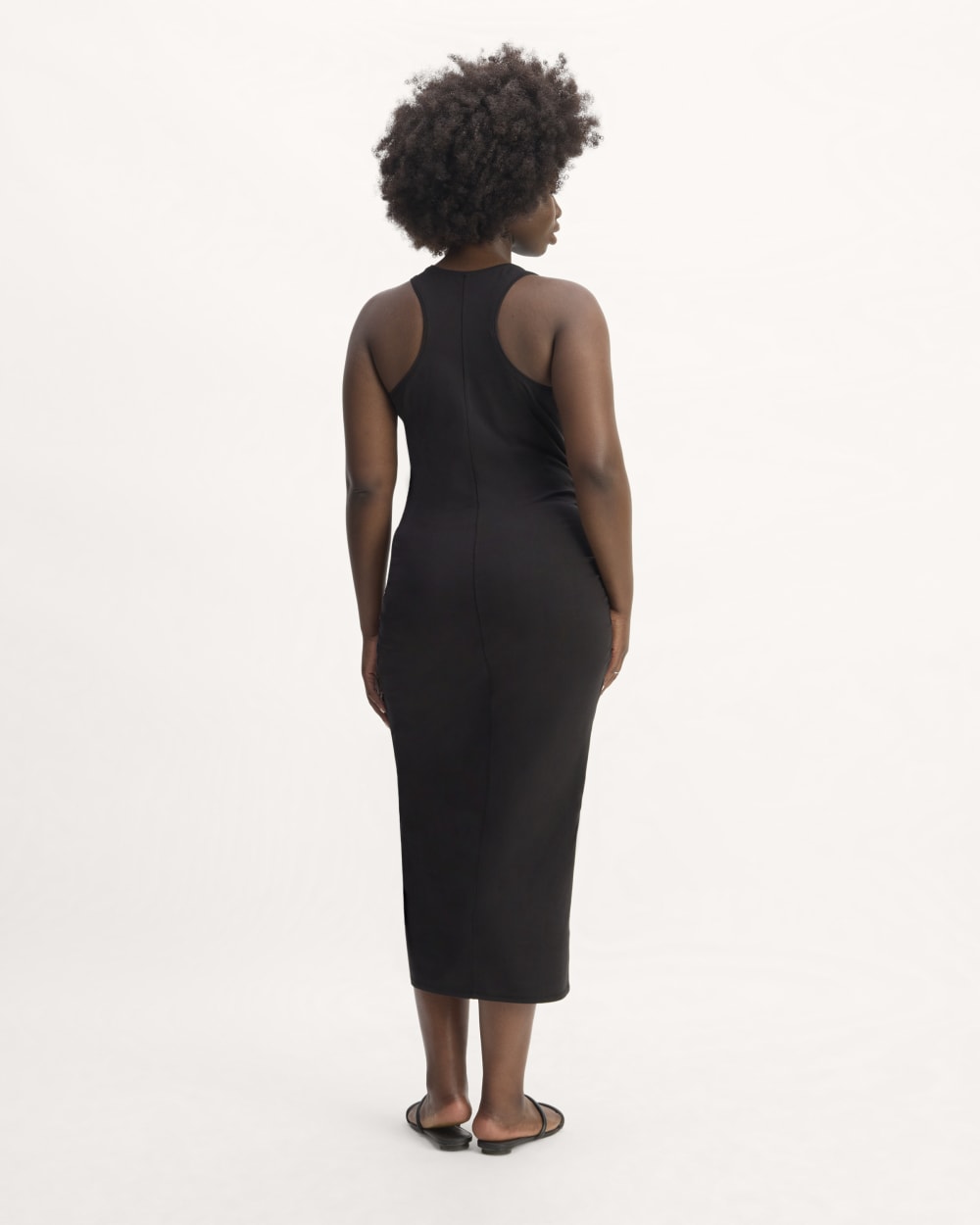 The Form Racerback Dress | Black