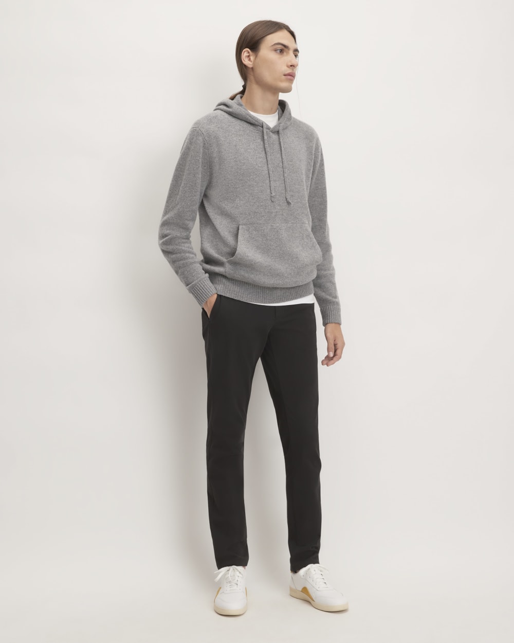 The Felted Merino Hoodie | Grey