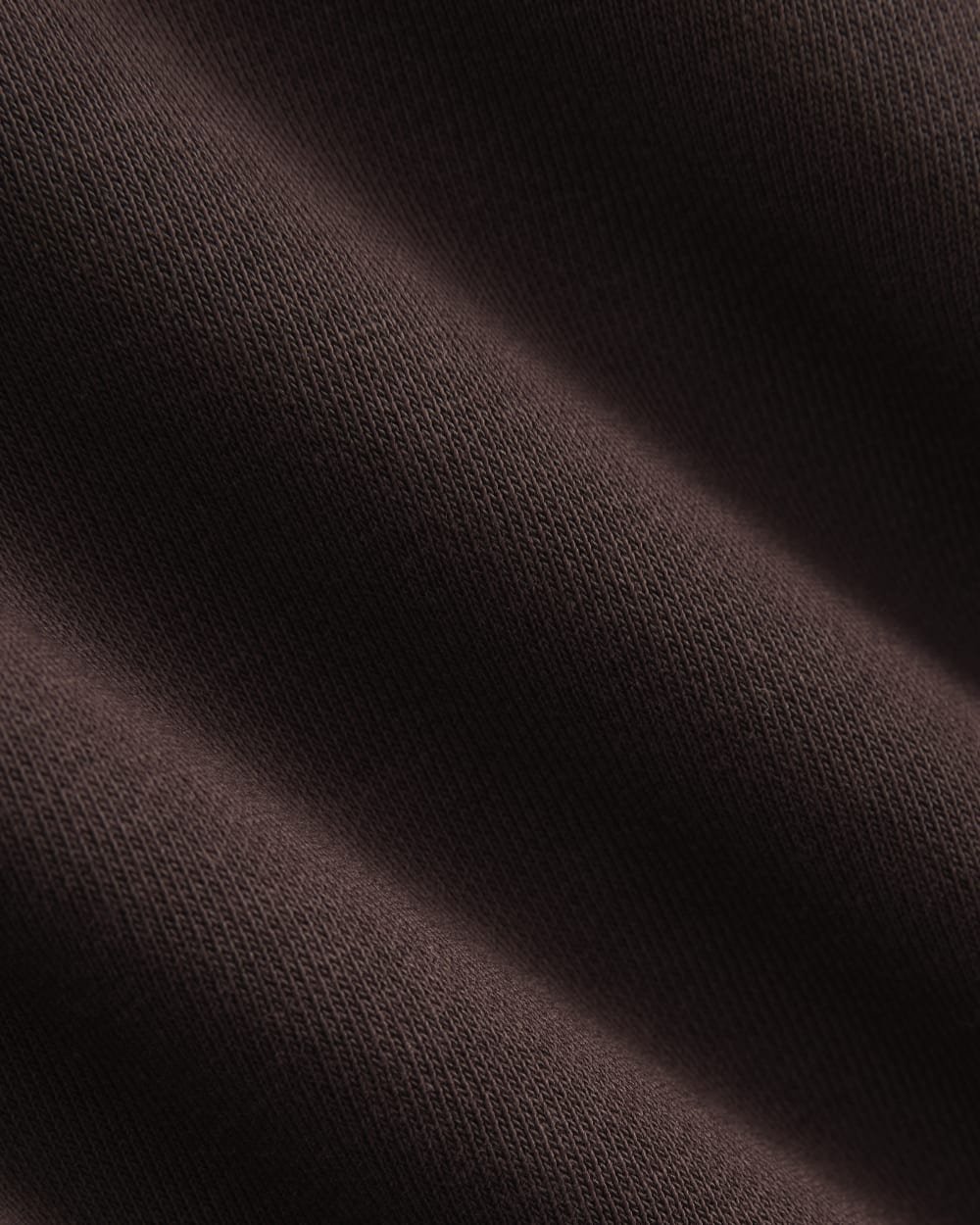 Luxe Fleece Zip Polo | Dark Chocolate