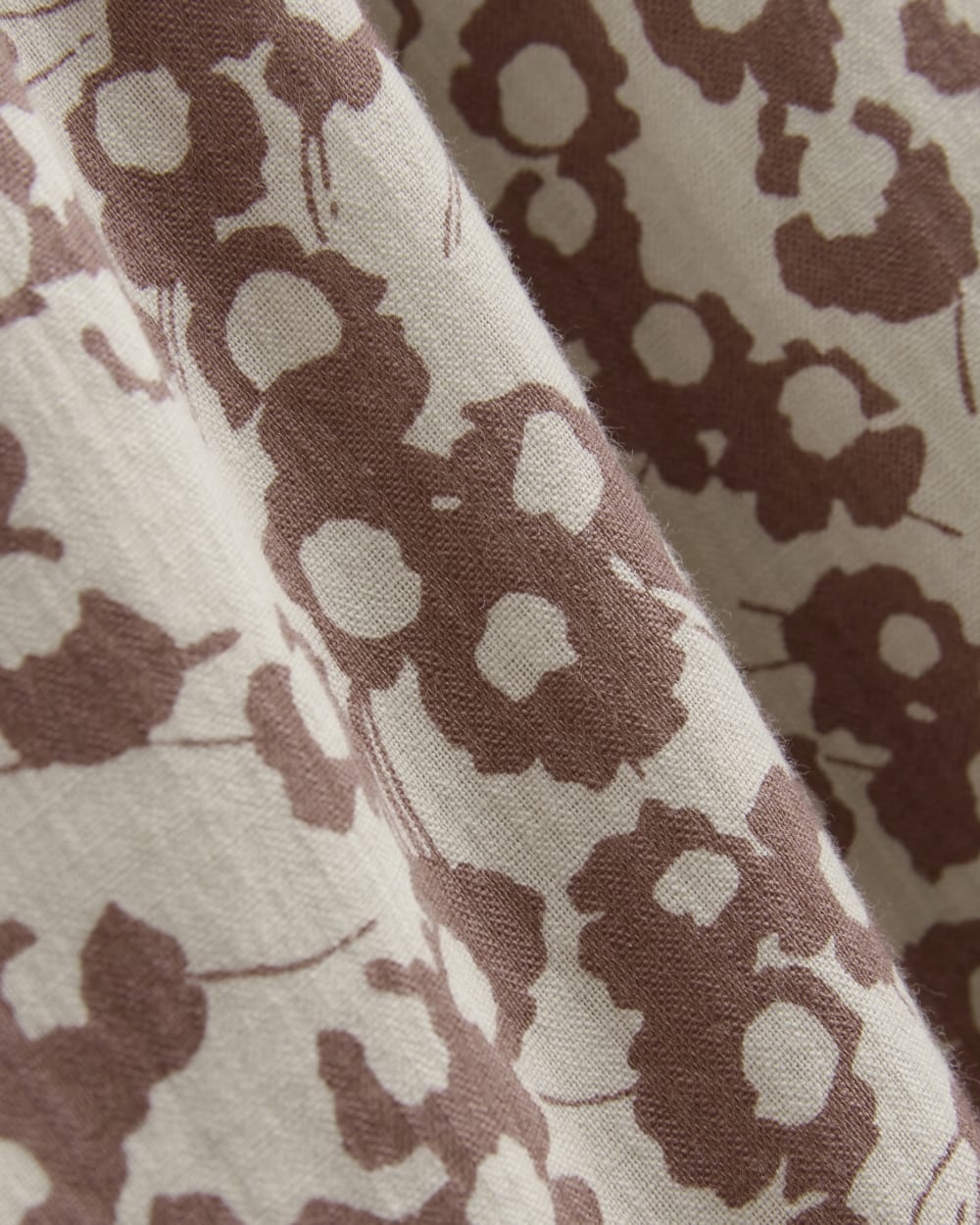 The Gauze Tiered Dress | Natural / Rose Dusk Floral