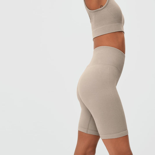 The Seamless Bike Short | Burnt Sugar