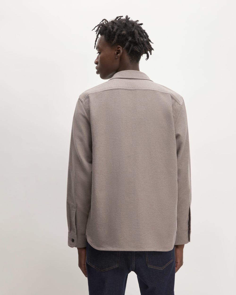 The Heavyweight Overshirt | Uniform | Heathered Brown