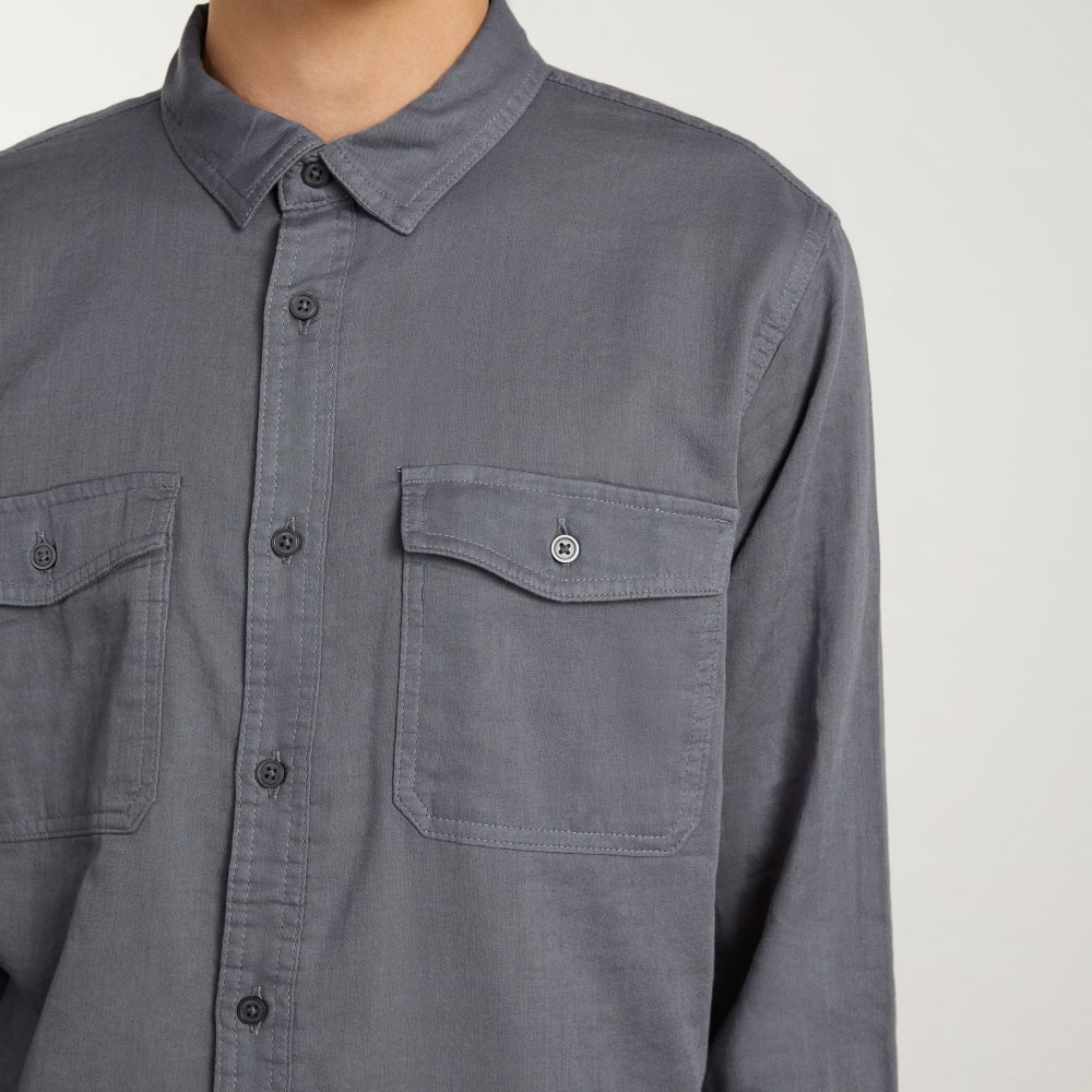 The Long-Sleeve Summer Shirt | Slate