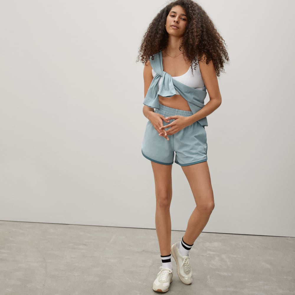 The Retro Jersey Short | Mazarine Blue