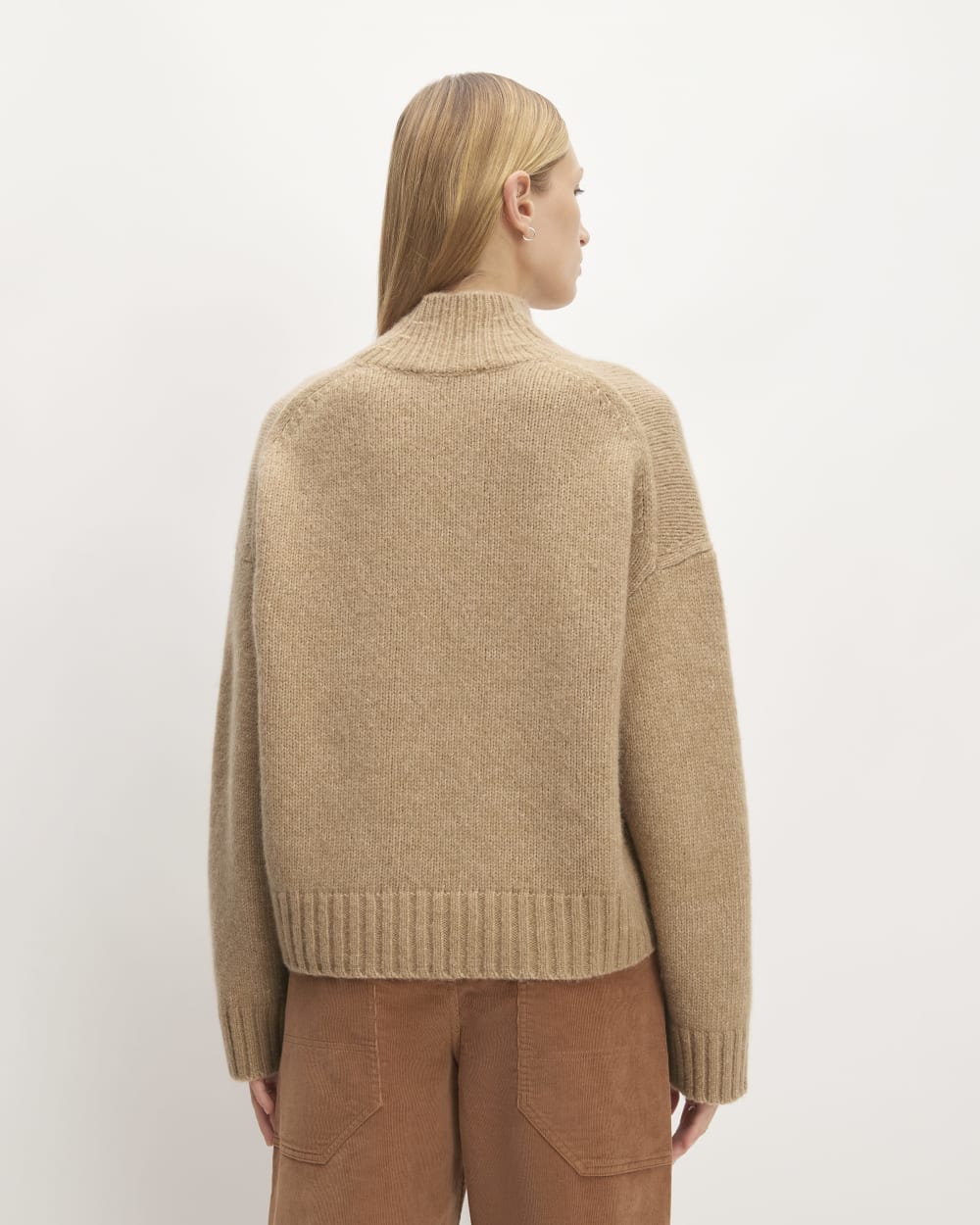 The Cloud Oversized Turtleneck | Tiger's Eye
