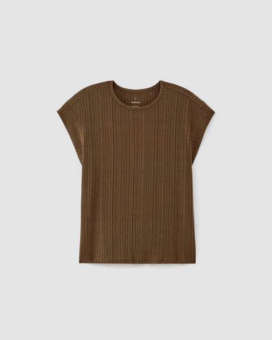 The Rib Muscle Tee | Cocoa