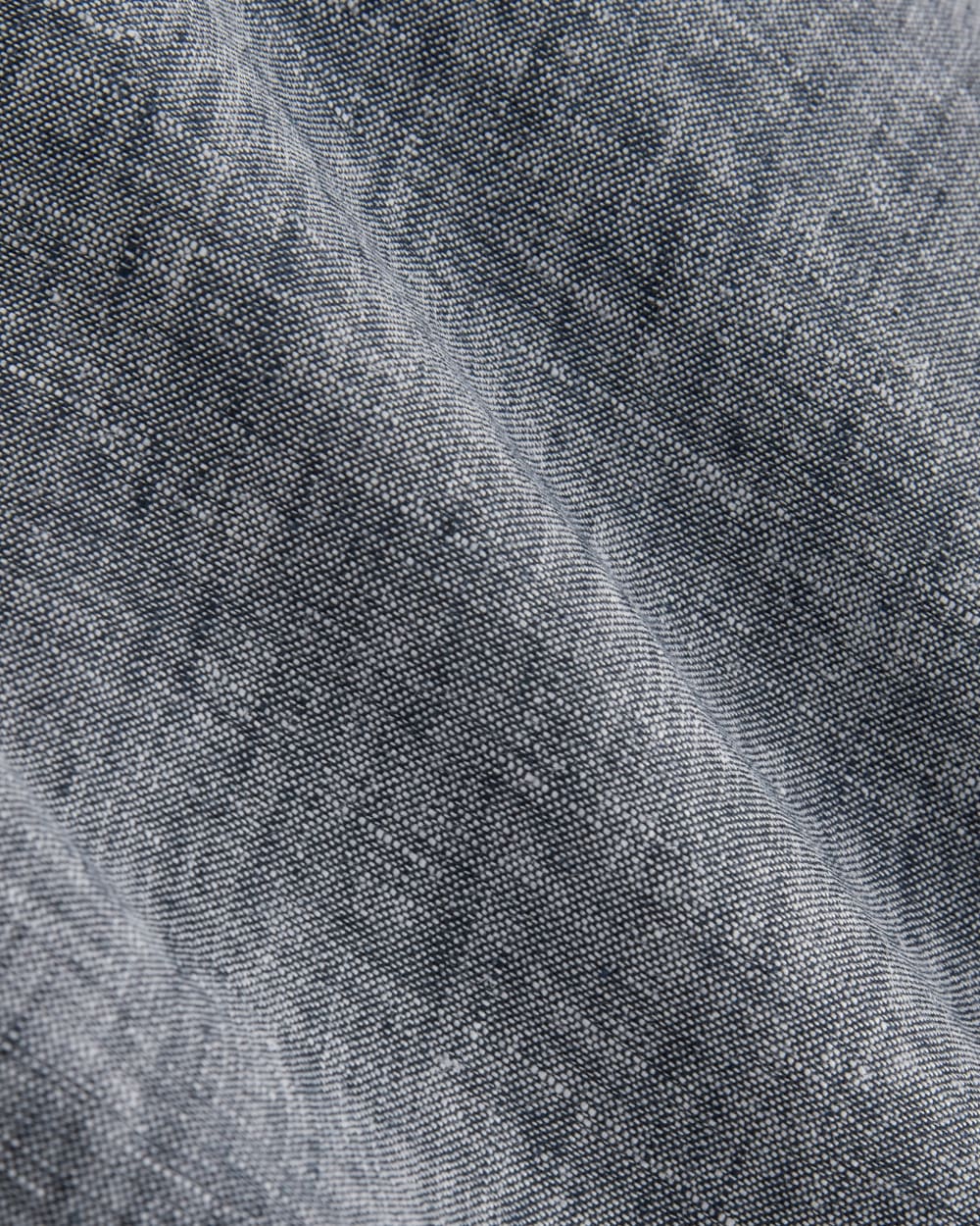 The Linen Trouser | Navy Chambray