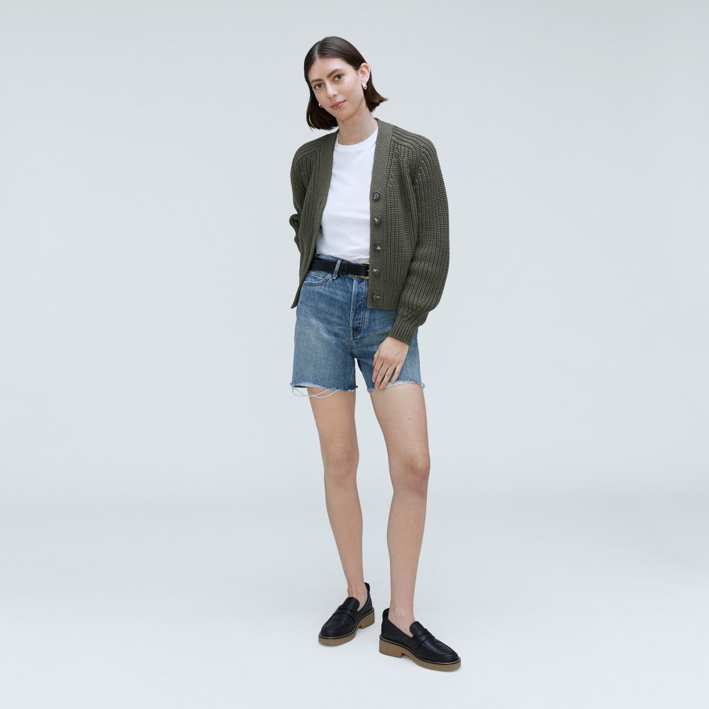 The Texture Cotton Cardigan | Kambaba