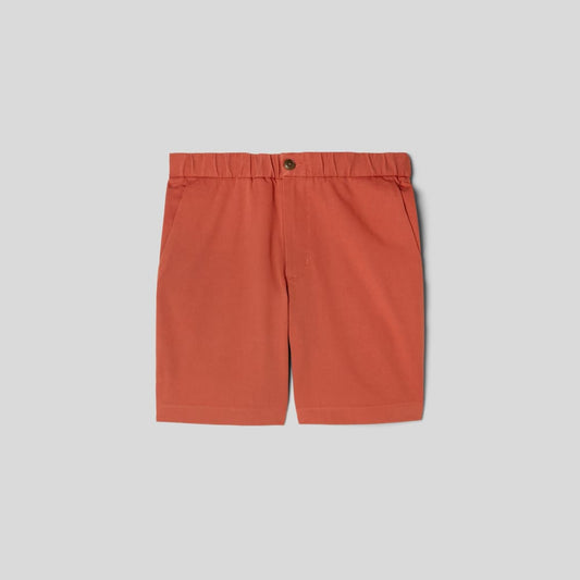 The Pull-On Performance Chino Short | Redwood
