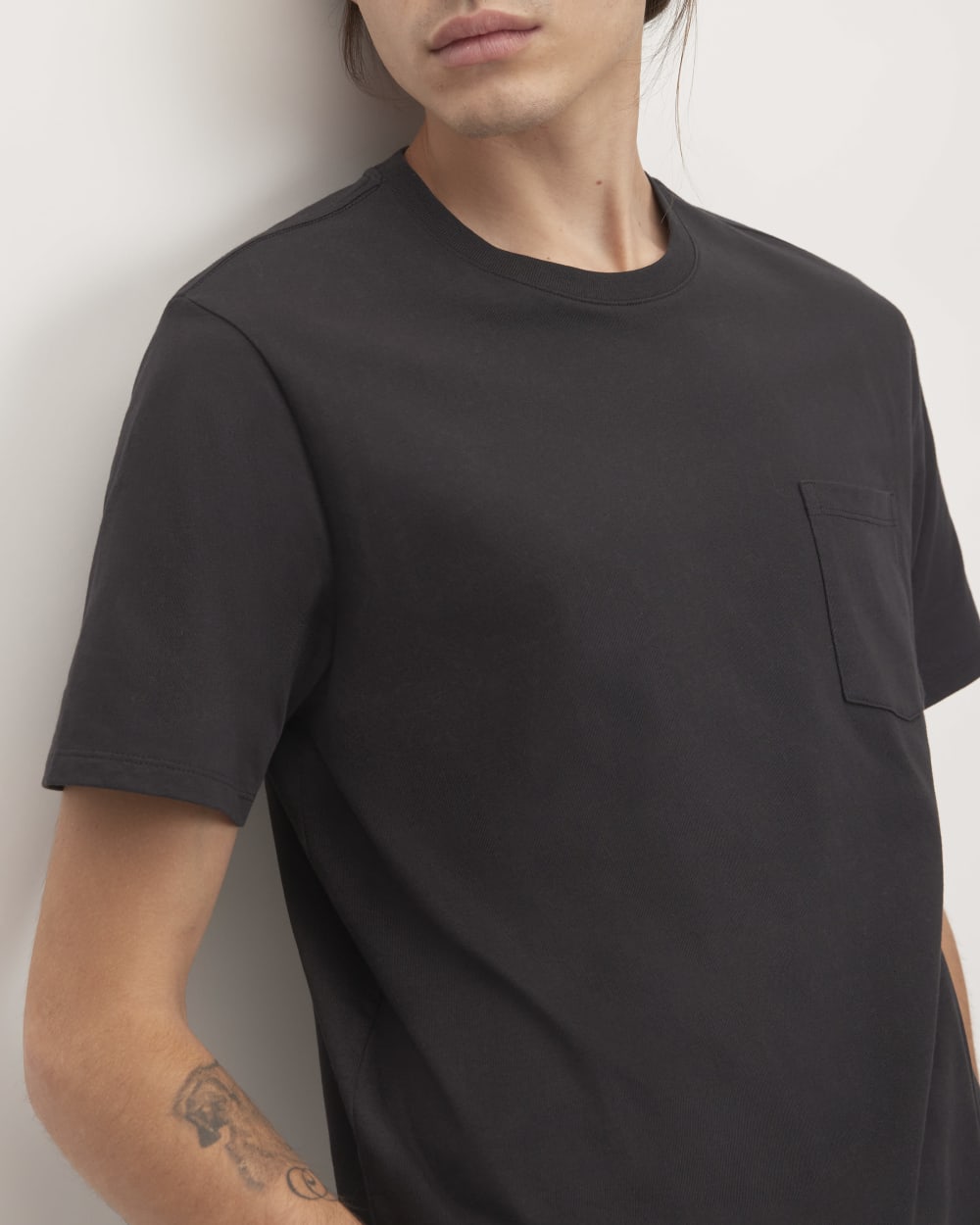 The Organic Cotton Pocket Tee | Black