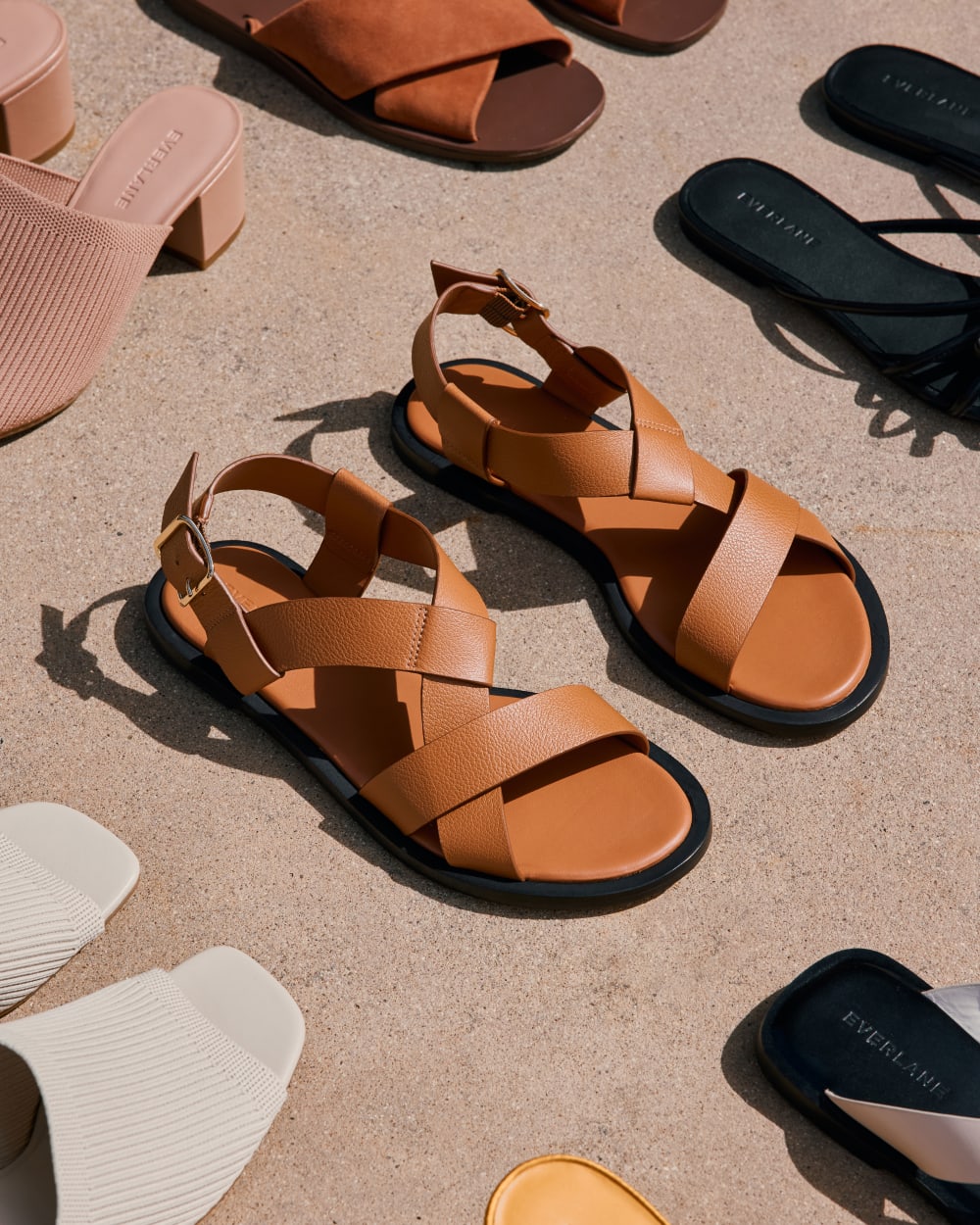 The City Strap Sandal | Desert Tan