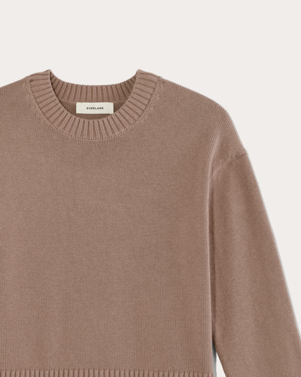 The Boxy Sweater in Everyday Cotton | Rose Dusk